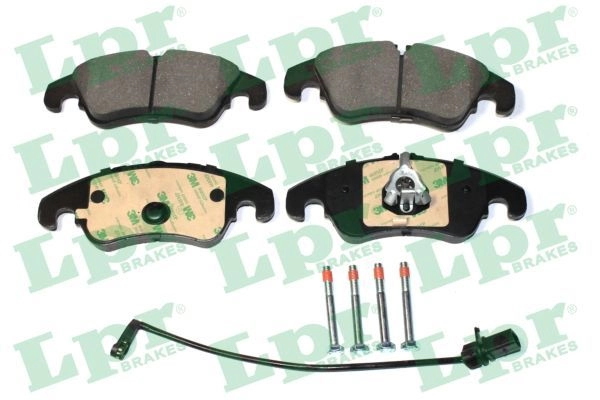 Тормозные колодки дисковые, комплект LPR NQ 67TQW 05P2282A 1439897140 изображение 0
