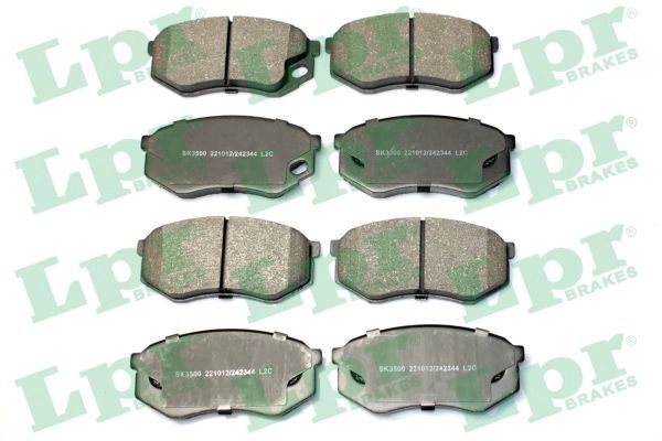 Тормозные колодки дисковые, комплект LPR 1439897154 LHR7 IMX 05P2344