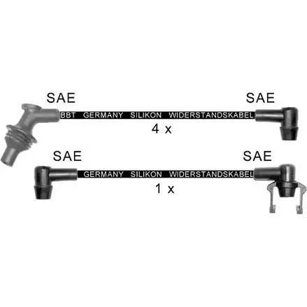 Высоковольтные провода зажигания BBT M1SZ99 O 1713534 4BAE4R ZK1575 изображение 0