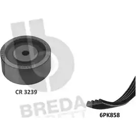 Поликлиновой ременный комплект BREDA LORETT KCA 0047 GNFE0 KCA0047 1714198 изображение 0