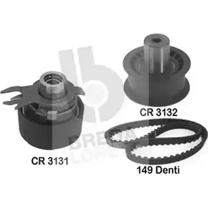 Комплект ремня ГРМ BREDA LORETT 1714255 KCD 0049 KCD0049 H7T75H