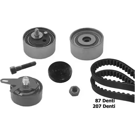 Комплект ремня ГРМ BREDA LORETT KCD0055 1714261 TDHZVG KCD 0055