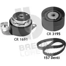 Комплект ремня ГРМ BREDA LORETT KCD0397 1714573 N70BFO KCD 0397 изображение 0