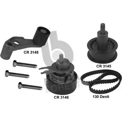 Комплект ремня ГРМ BREDA LORETT KCD 0719 KCD0719 1714720 MC6KX8Z