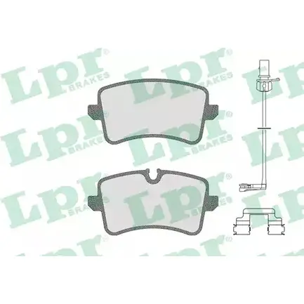 Тормозные колодки, дисковые, комплект LPR 1719295 05P1826CK 246 06 25214 изображение 0