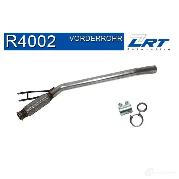 Выхлопная труба глушителя LRT r4002 BH GMK 1191422 4250193620325