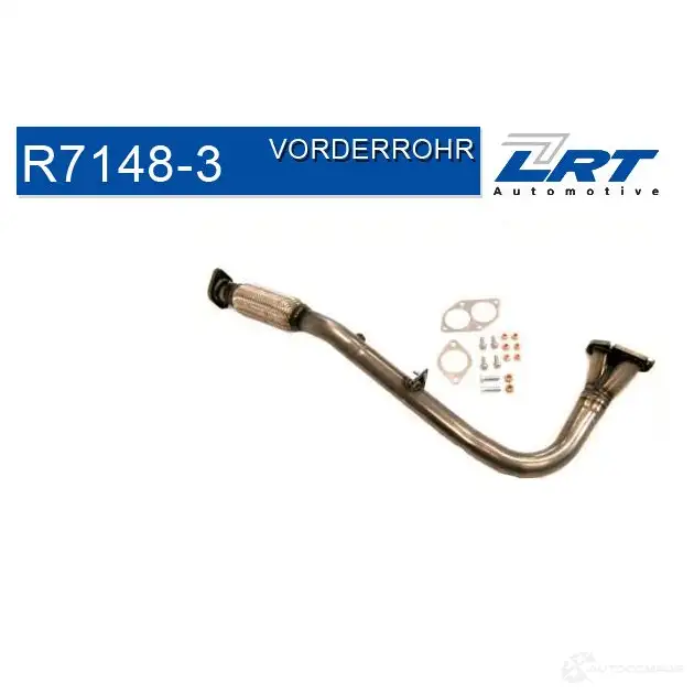 Выхлопная труба глушителя LRT 1191493 9V8 T9 r71483 изображение 0