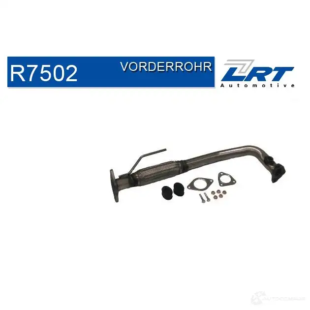 Выхлопная труба глушителя LRT 4250193606114 r7502 1191503 ET SWR8
