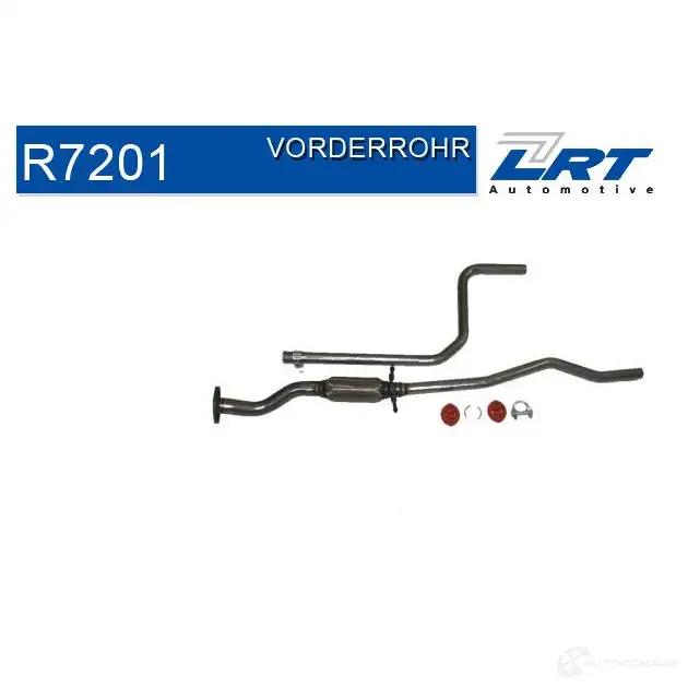 Выхлопная труба глушителя LRT 1191497 4250193610210 HP NGA r7201