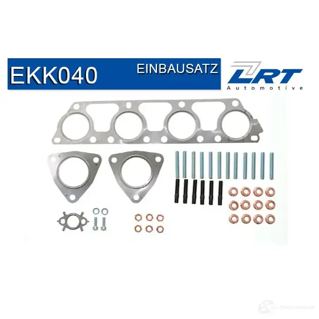 Крепление катализатора, набор LRT 4250193619534 7BV54L 7 ekk040 1190963