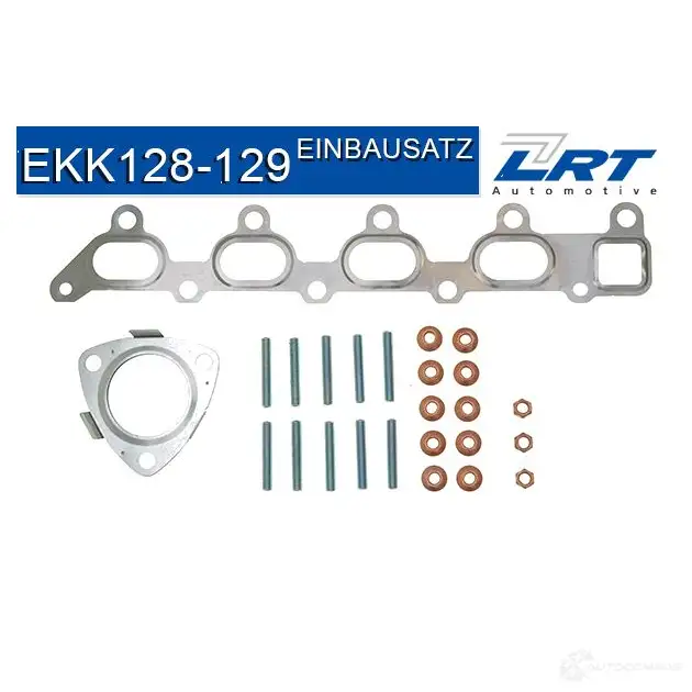 Крепление катализатора, набор LRT 1190975 4250193605100 PAY8 8O ekk128129