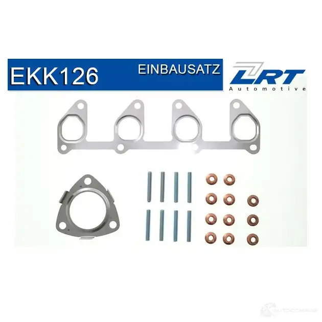 Крепление катализатора, набор LRT 1190973 0H L2Q2 ekk126 4250193604127