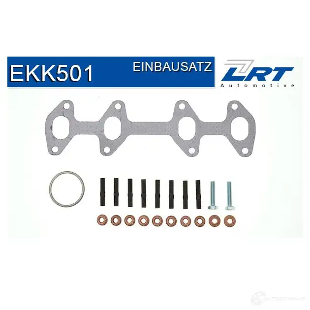 Крепление катализатора, набор LRT W11CW8 2 1190999 4250193604660 ekk501