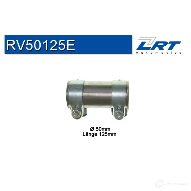 Хомут глушителя LRT 4250193609214 1191652 S 9MOWV rv50125e