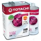 Трансмиссионное масло в акпп синтетическое A4562374691308 TOTACHI ATF WS, ATF AW-1, 5 л TOTACHI TVQX KKQ A4562374691308 1436949755