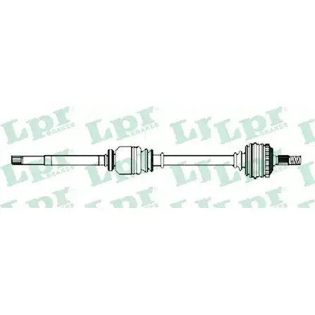 Приводной вал LPR DS162 07 DS16207 BLXGJ 1729326