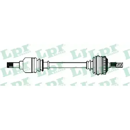 Приводной вал LPR F5PL0 DS1620 8 DS16208 1729327