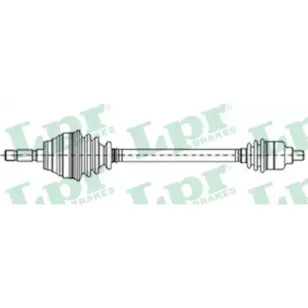 Приводной вал LPR 1729915 DS522 03 DS52203 URL71IL