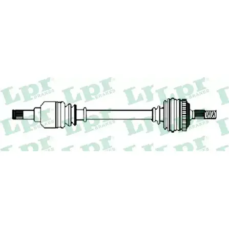 Приводной вал LPR 1730227 DS52 524 DS52524 USQCS