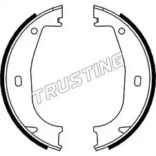 Тормозные колодки ручника, комплект TRUSTING D L8JL 1747771 019.026 0UED1