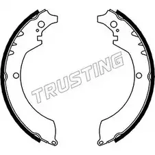 Тормозные колодки, комплект TRUSTING 7 UZYGI 51HHX5 1747808 026.335 изображение 0