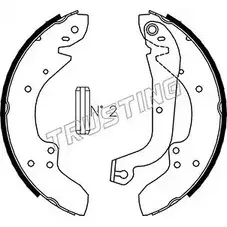 Тормозные колодки, комплект TRUSTING 034.083 R TXPA GU60D 1747861