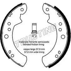 Тормозные колодки, комплект TRUSTING 1747948 040.127 D5RILZ0 2G2 0UF