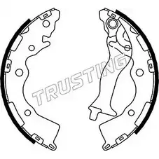 Тормозные колодки, комплект TRUSTING 1748041 S061 E 8RVEJM 046.218 изображение 0