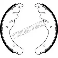 Тормозные колодки, комплект TRUSTING 1748104 D19 T0K 1364W7 049.149