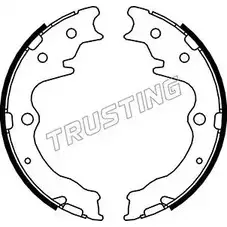 Тормозные колодки ручника, комплект TRUSTING F3TV S 049.163 U5JMU 1748117 изображение 0