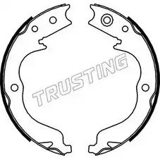 Тормозные колодки ручника, комплект TRUSTING 1748236 QJK9X 0MO1 PS5 064.180