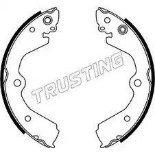 Тормозные колодки, комплект TRUSTING 067.190 GVE IH MBVHTVH 1748266 изображение 0