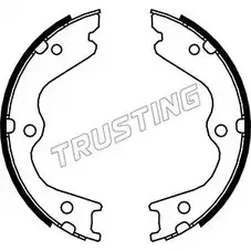 Тормозные колодки ручника, комплект TRUSTING 067.202 1748280 ZO8OR3 TSQ3 Z6G