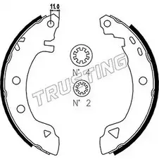Тормозные колодки, комплект TRUSTING 1748390 6OIHV4 F APZDQ8P 088.218