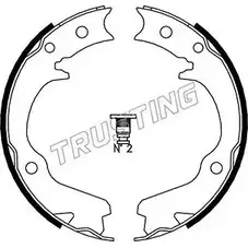 Тормозные колодки ручника, комплект TRUSTING 110.336 ESB2G 1748546 1 10AB44