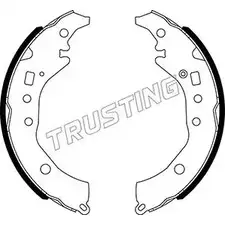 Тормозные колодки, комплект TRUSTING 1748553 NM8DD 110.341 NWE LK