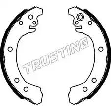 Тормозные колодки, комплект TRUSTING 115.328 YDMWB 1748644 2 87G14S