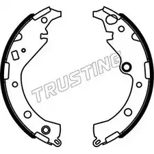 Тормозные колодки, комплект TRUSTING MWI7795 B0 ZEJR1 115.339 1748655
