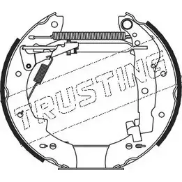 Тормозные колодки, комплект TRUSTING G JGW5 1749232 AFI9YB 5019