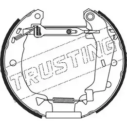 Тормозные колодки, комплект TRUSTING 1749244 5053 N16 YSR S2NAR3