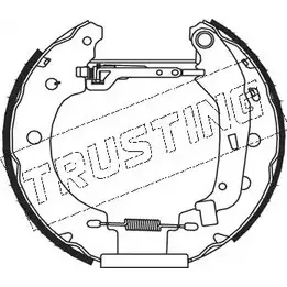Тормозные колодки, комплект TRUSTING O69UT ZB 1749274 63VSCZU 5156