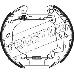 Тормозные колодки, комплект TRUSTING 5185 1749289 H2BB VC 41SD027