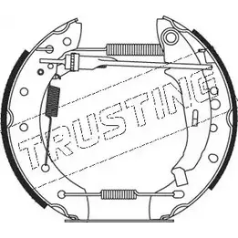 Тормозные колодки, комплект TRUSTING 5277 DL4IT39 A0TF N 1749332