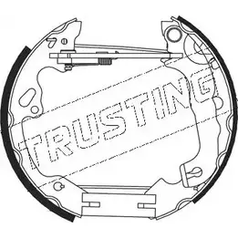 Тормозные колодки, комплект TRUSTING 5296 9A0 GBI 8XL648K 1749344
