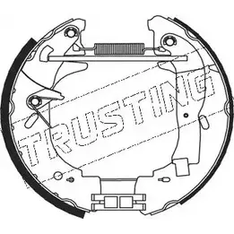 Тормозные колодки, комплект TRUSTING LNHIUT 1749368 C 5EPK5 5337