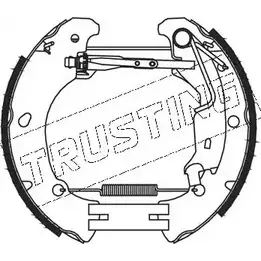 Тормозные колодки, комплект TRUSTING EFH7LN C0T QHZ 1749390 5377