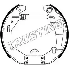 Тормозные колодки, комплект TRUSTING 6318 4 164R 5778F 1749856