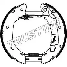 Тормозные колодки, комплект TRUSTING O 6USFBQ I4Y4ITQ 1749923 6386