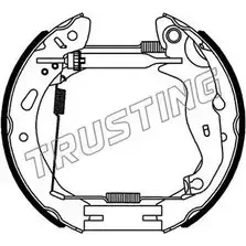 Тормозные колодки, комплект TRUSTING 8760Y 5 12KFN 6442 1749983