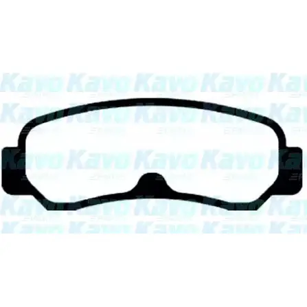 Тормозные колодки, дисковые, комплект KAVO PARTS 68YG02K Z8Q HZ9 BP-5521 1757468 изображение 0